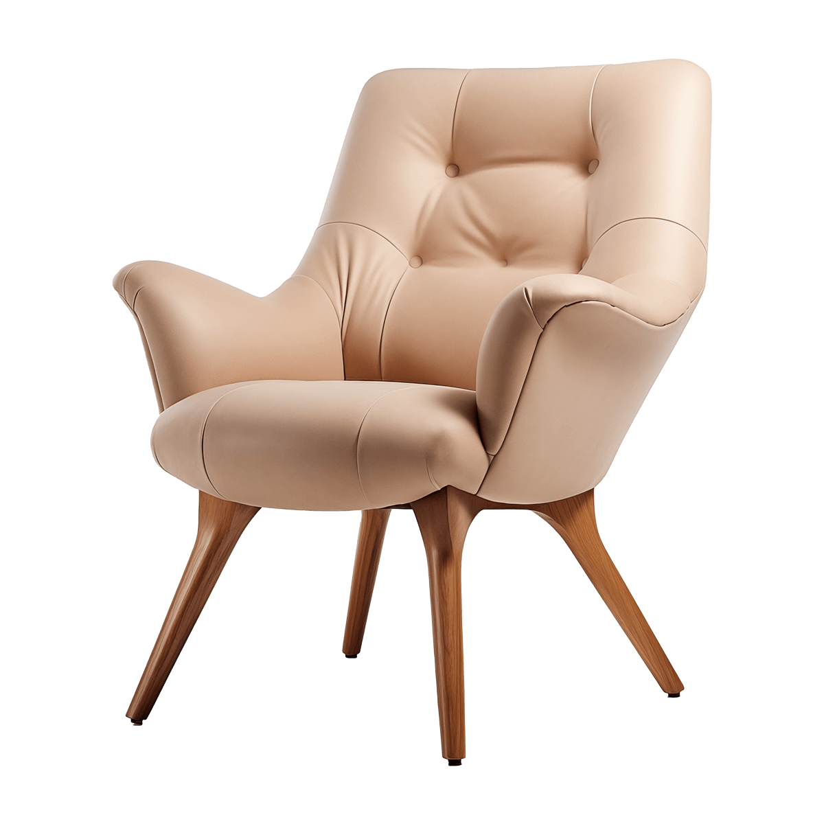 Modern Armchair with Lumbar - Görsel 4