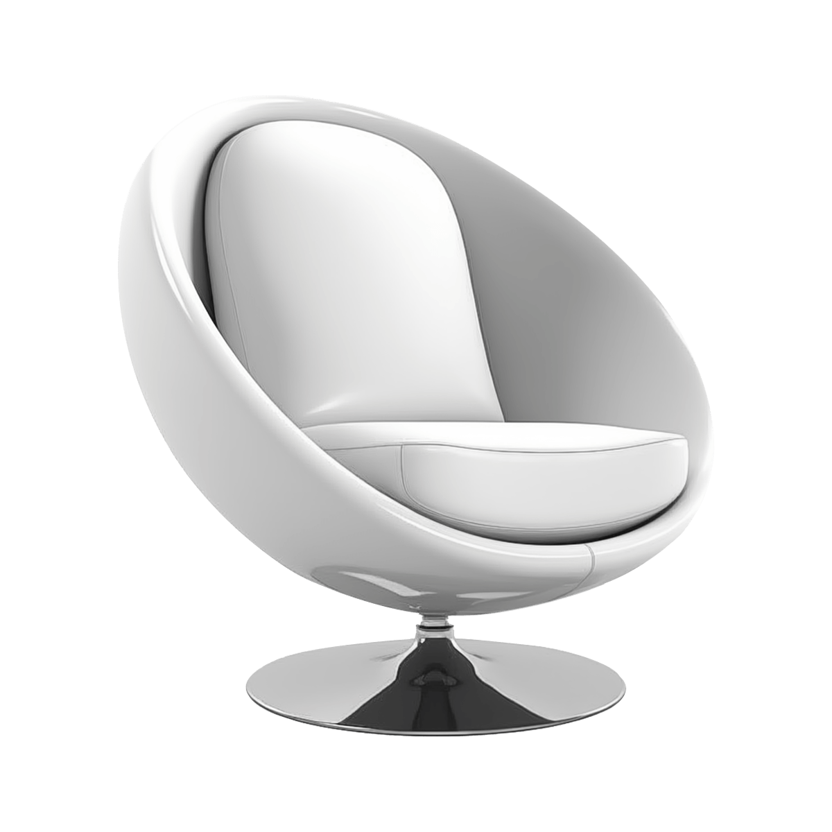 Round Foldable Saucer Chair - Görsel 2